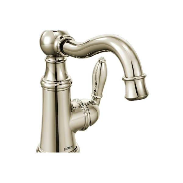 Moen One-Handle Bathroom Faucet Polished Nickel S42107NL - main